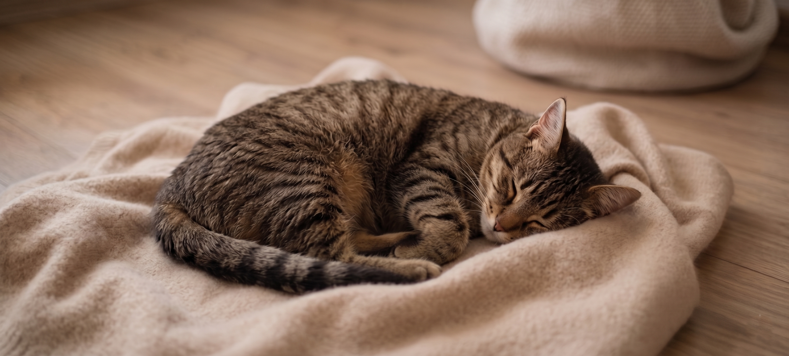 Banniere chat endormi