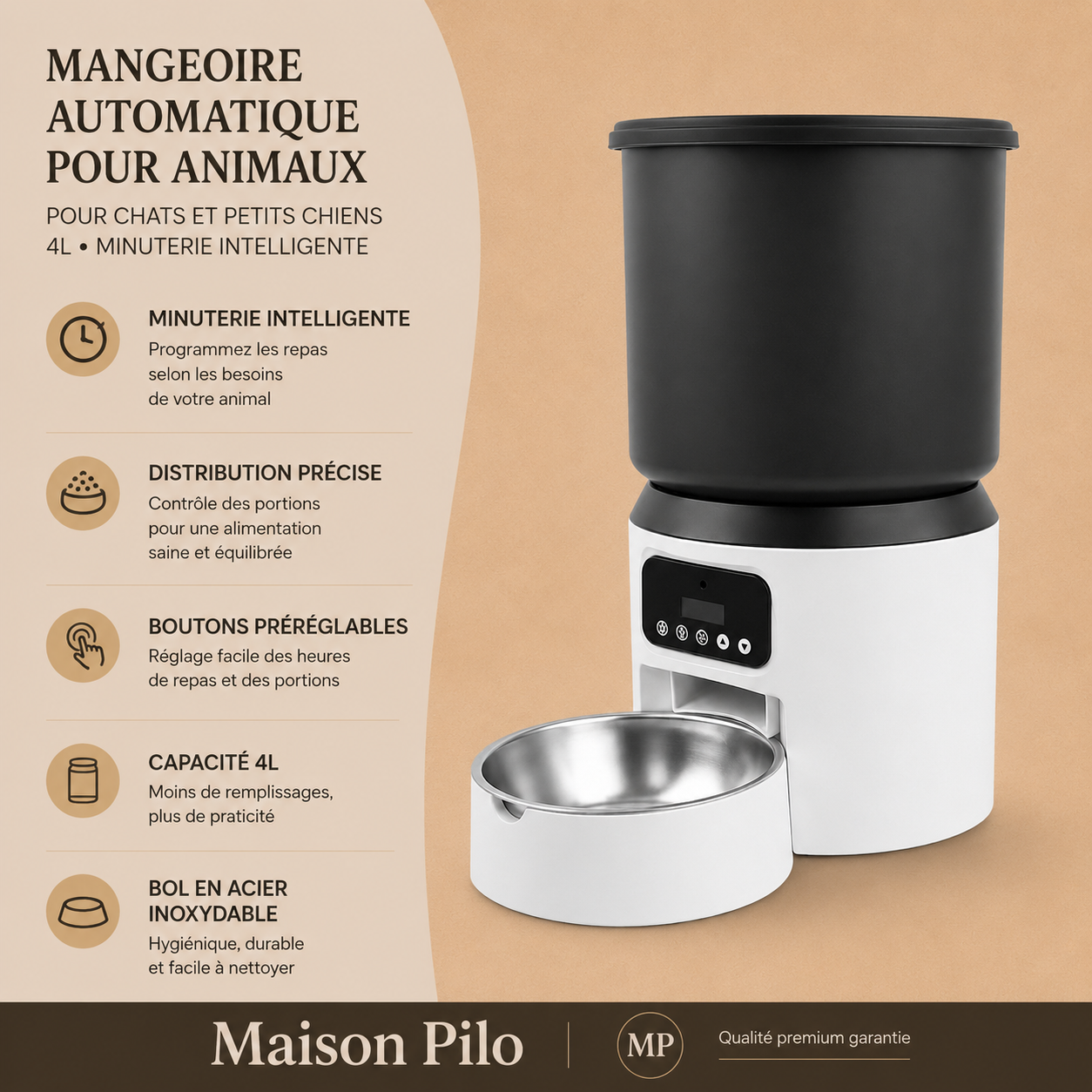 Mangeoire automatique Barletta - vue 4
