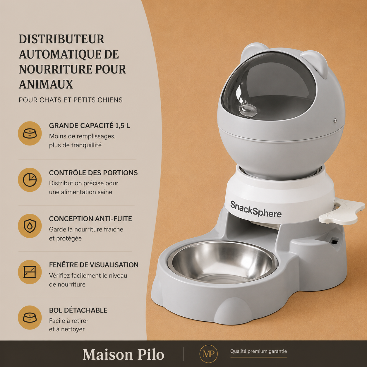 Mangeoire automatique Bormio - vue 4