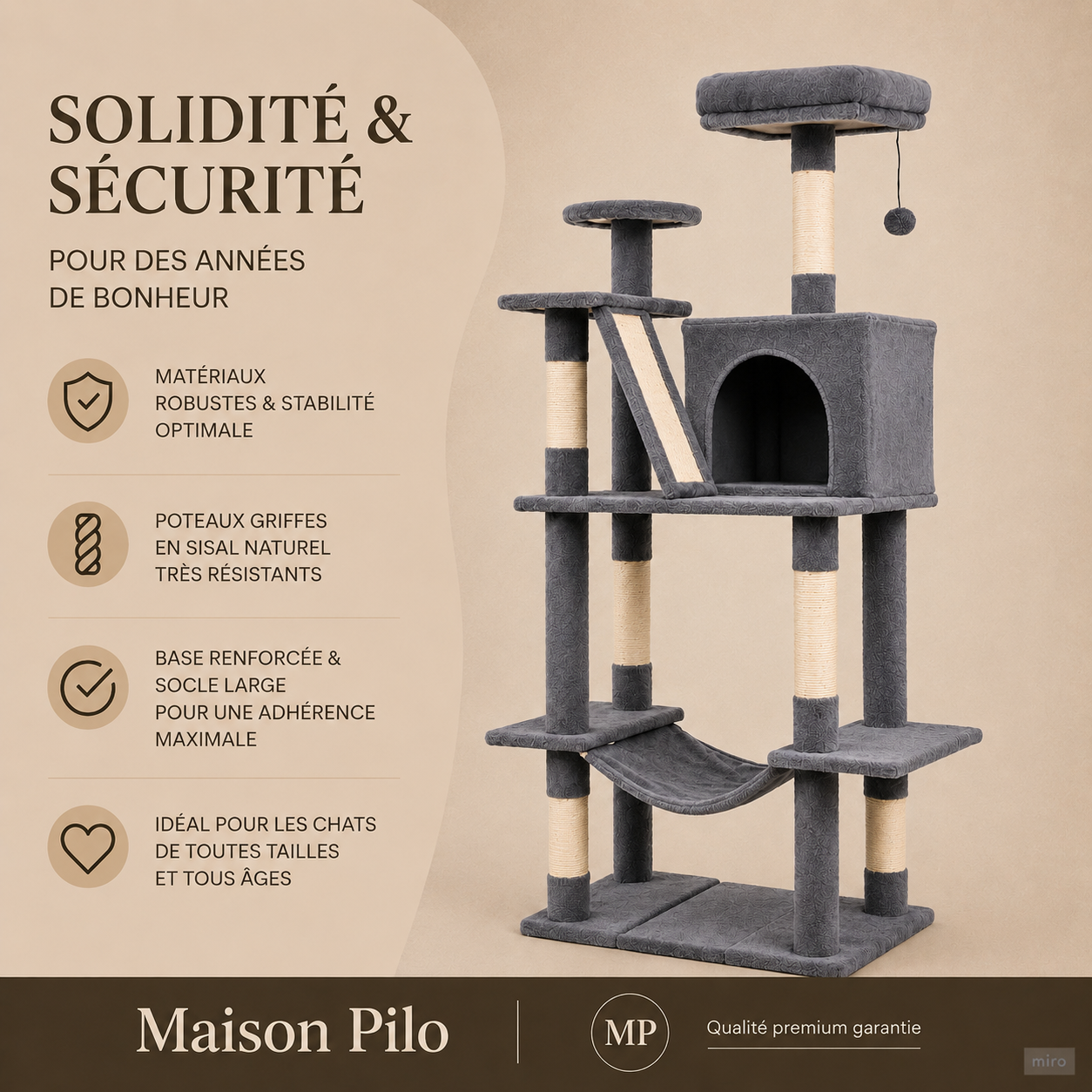 Solidité & Sécurité - Maison Pilo