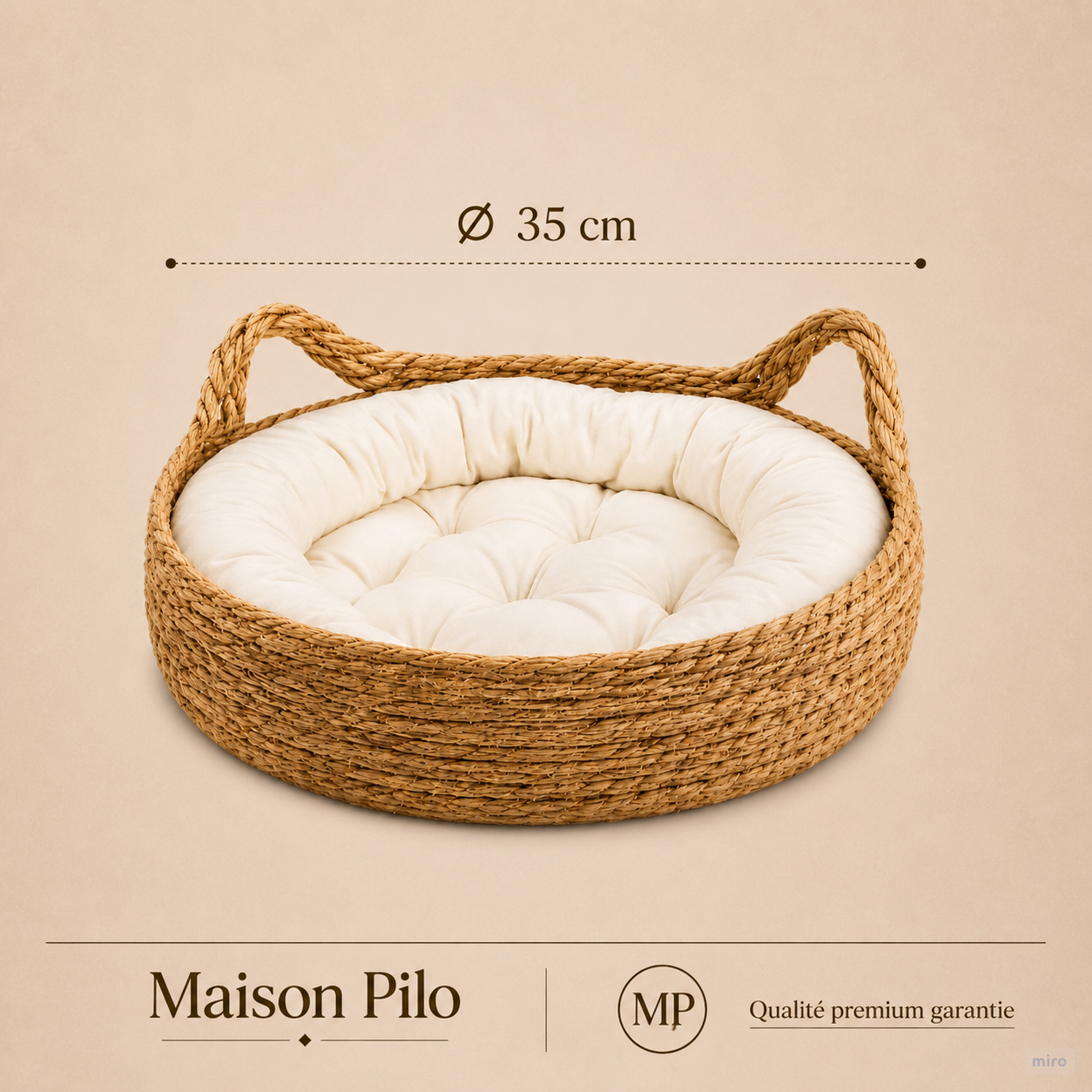 Panier pour chat Portofino - vue 3