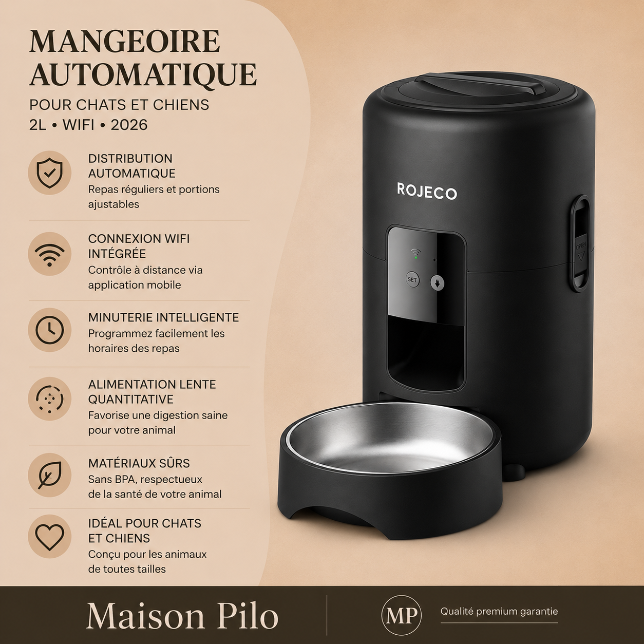 Mangeoire automatique Volterra - vue 4